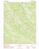 Zeni Ridge California Historical topographic map, 1:24000 scale, 7.5 X 7.5 Minute, Year 1991