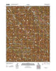 Zeni Ridge California Historical topographic map, 1:24000 scale, 7.5 X 7.5 Minute, Year 2012