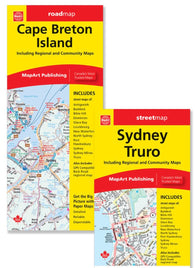 Buy map Cape Breton Island Road Map