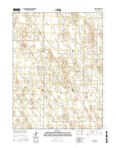 Abarr Colorado Current topographic map, 1:24000 scale, 7.5 X 7.5 Minute, Year 2016