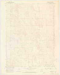 Abarr SE Colorado Historical topographic map, 1:24000 scale, 7.5 X 7.5 Minute, Year 1968