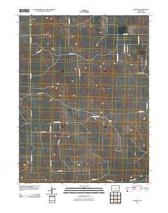 Abarr SE Colorado Historical topographic map, 1:24000 scale, 7.5 X 7.5 Minute, Year 2010