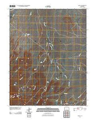 Abeyta Colorado Historical topographic map, 1:24000 scale, 7.5 X 7.5 Minute, Year 2010