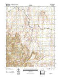 Abeyta Colorado Historical topographic map, 1:24000 scale, 7.5 X 7.5 Minute, Year 2013