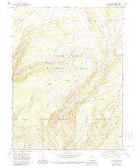 Adams Lake Colorado Historical topographic map, 1:24000 scale, 7.5 X 7.5 Minute, Year 1974