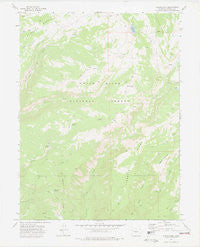Adams Lake Colorado Historical topographic map, 1:24000 scale, 7.5 X 7.5 Minute, Year 1974