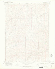 Adobe Springs Colorado Historical topographic map, 1:24000 scale, 7.5 X 7.5 Minute, Year 1969