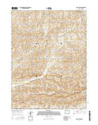 Adobe Springs Colorado Current topographic map, 1:24000 scale, 7.5 X 7.5 Minute, Year 2016