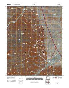 Aguilar Colorado Historical topographic map, 1:24000 scale, 7.5 X 7.5 Minute, Year 2010