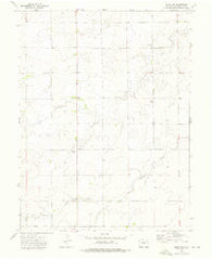 Akron SW Colorado Historical topographic map, 1:24000 scale, 7.5 X 7.5 Minute, Year 1973