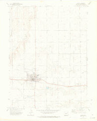 Akron Colorado Historical topographic map, 1:24000 scale, 7.5 X 7.5 Minute, Year 1973