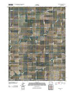 Akron SW Colorado Historical topographic map, 1:24000 scale, 7.5 X 7.5 Minute, Year 2010