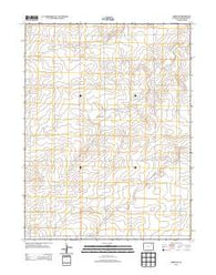 Akron SW Colorado Historical topographic map, 1:24000 scale, 7.5 X 7.5 Minute, Year 2013