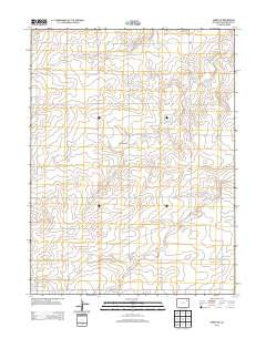 Akron SW Colorado Historical topographic map, 1:24000 scale, 7.5 X 7.5 Minute, Year 2013