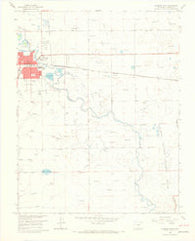Alamosa East Colorado Historical topographic map, 1:24000 scale, 7.5 X 7.5 Minute, Year 1966