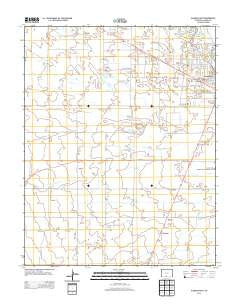 Alamosa West Colorado Historical topographic map, 1:24000 scale, 7.5 X 7.5 Minute, Year 2013