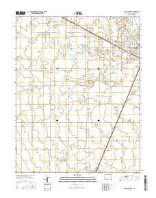 Alamosa West Colorado Current topographic map, 1:24000 scale, 7.5 X 7.5 Minute, Year 2016