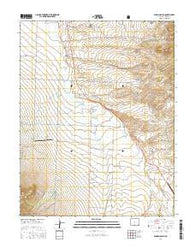 Aldrich Gulch Colorado Current topographic map, 1:24000 scale, 7.5 X 7.5 Minute, Year 2016