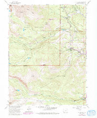 Allens Park Colorado Historical topographic map, 1:24000 scale, 7.5 X 7.5 Minute, Year 1957