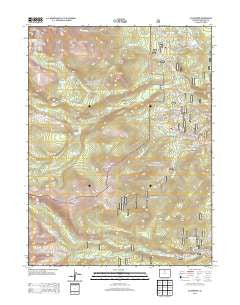 Allenspark Colorado Historical topographic map, 1:24000 scale, 7.5 X 7.5 Minute, Year 2013