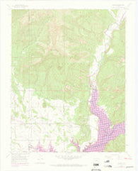 Allison Colorado Historical topographic map, 1:24000 scale, 7.5 X 7.5 Minute, Year 1954