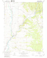 Almont Colorado Historical topographic map, 1:24000 scale, 7.5 X 7.5 Minute, Year 1964