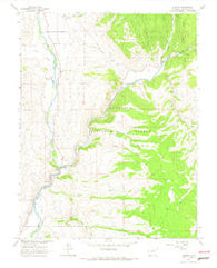 Almont Colorado Historical topographic map, 1:24000 scale, 7.5 X 7.5 Minute, Year 1964