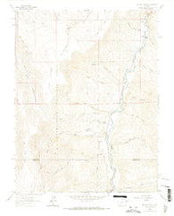 Alpine Plateau Colorado Historical topographic map, 1:24000 scale, 7.5 X 7.5 Minute, Year 1963