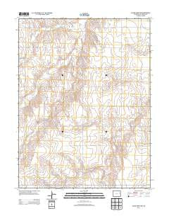 Alpine Ranch NW Colorado Historical topographic map, 1:24000 scale, 7.5 X 7.5 Minute, Year 2013