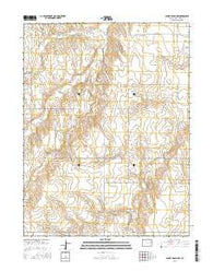 Alpine Ranch NW Colorado Current topographic map, 1:24000 scale, 7.5 X 7.5 Minute, Year 2016