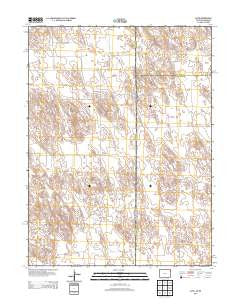 Alvin Colorado Historical topographic map, 1:24000 scale, 7.5 X 7.5 Minute, Year 2013