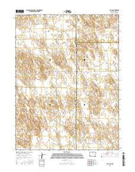 Alvin Colorado Current topographic map, 1:24000 scale, 7.5 X 7.5 Minute, Year 2016