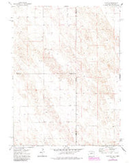 Alvin NE Colorado Historical topographic map, 1:24000 scale, 7.5 X 7.5 Minute, Year 1971