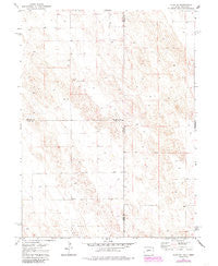 Alvin NE Colorado Historical topographic map, 1:24000 scale, 7.5 X 7.5 Minute, Year 1971