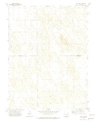 Alvin NW Colorado Historical topographic map, 1:24000 scale, 7.5 X 7.5 Minute, Year 1971