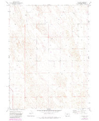 Alvin SW Colorado Historical topographic map, 1:24000 scale, 7.5 X 7.5 Minute, Year 1971
