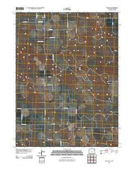 Alvin NE Colorado Historical topographic map, 1:24000 scale, 7.5 X 7.5 Minute, Year 2010