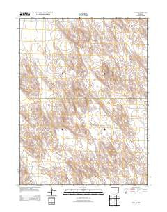 Alvin NW Colorado Historical topographic map, 1:24000 scale, 7.5 X 7.5 Minute, Year 2013