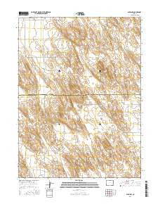 Alvin NW Colorado Current topographic map, 1:24000 scale, 7.5 X 7.5 Minute, Year 2016