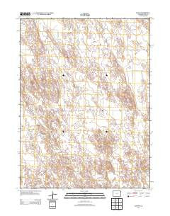 Alvin SW Colorado Historical topographic map, 1:24000 scale, 7.5 X 7.5 Minute, Year 2013
