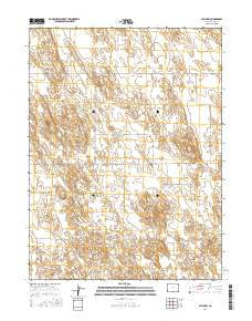 Alvin SW Colorado Current topographic map, 1:24000 scale, 7.5 X 7.5 Minute, Year 2016
