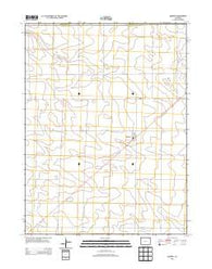 Amherst Colorado Historical topographic map, 1:24000 scale, 7.5 X 7.5 Minute, Year 2013