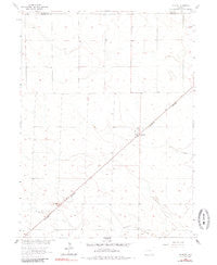 Amherst Colorado Historical topographic map, 1:24000 scale, 7.5 X 7.5 Minute, Year 1962
