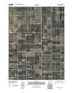 Amherst NE Colorado Historical topographic map, 1:24000 scale, 7.5 X 7.5 Minute, Year 2010