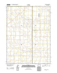 Amherst NE Colorado Historical topographic map, 1:24000 scale, 7.5 X 7.5 Minute, Year 2013