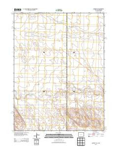 Amherst SE Colorado Historical topographic map, 1:24000 scale, 7.5 X 7.5 Minute, Year 2013
