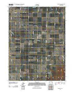 Amherst SW Colorado Historical topographic map, 1:24000 scale, 7.5 X 7.5 Minute, Year 2010