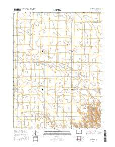 Amherst SW Colorado Current topographic map, 1:24000 scale, 7.5 X 7.5 Minute, Year 2016