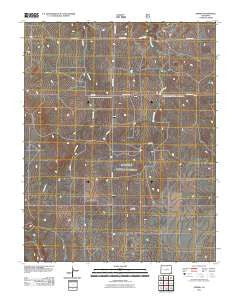 Andrix Colorado Historical topographic map, 1:24000 scale, 7.5 X 7.5 Minute, Year 2011
