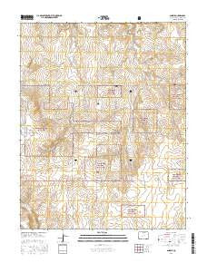 Andrix Colorado Current topographic map, 1:24000 scale, 7.5 X 7.5 Minute, Year 2016